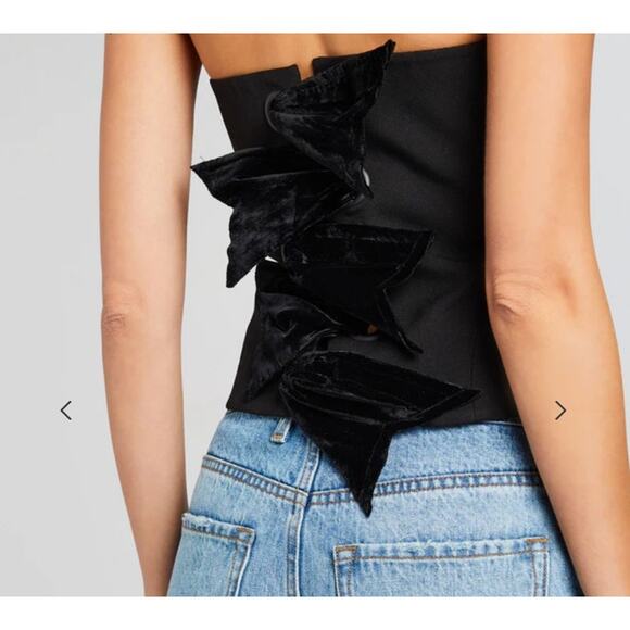 Mother of All - Nemesis Strapless Corset Top in Black - Picture 6 of 6